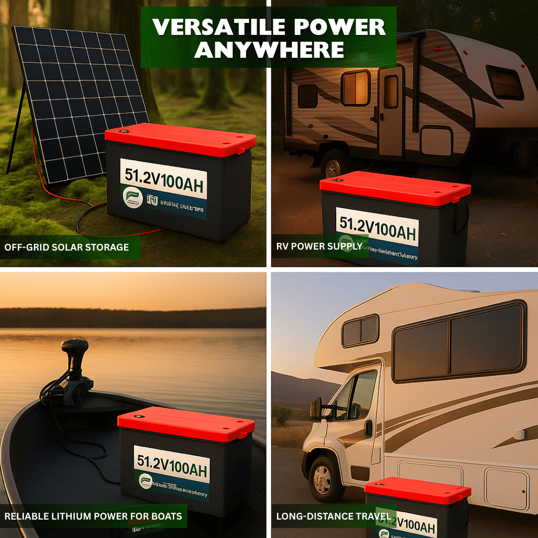51.2V 100Ah LiFePO4 ESS Lithium Battery – Bluetooth, 5120Wh | For EVs, Data Centers, Solar Backup | Digital Solution KSA
