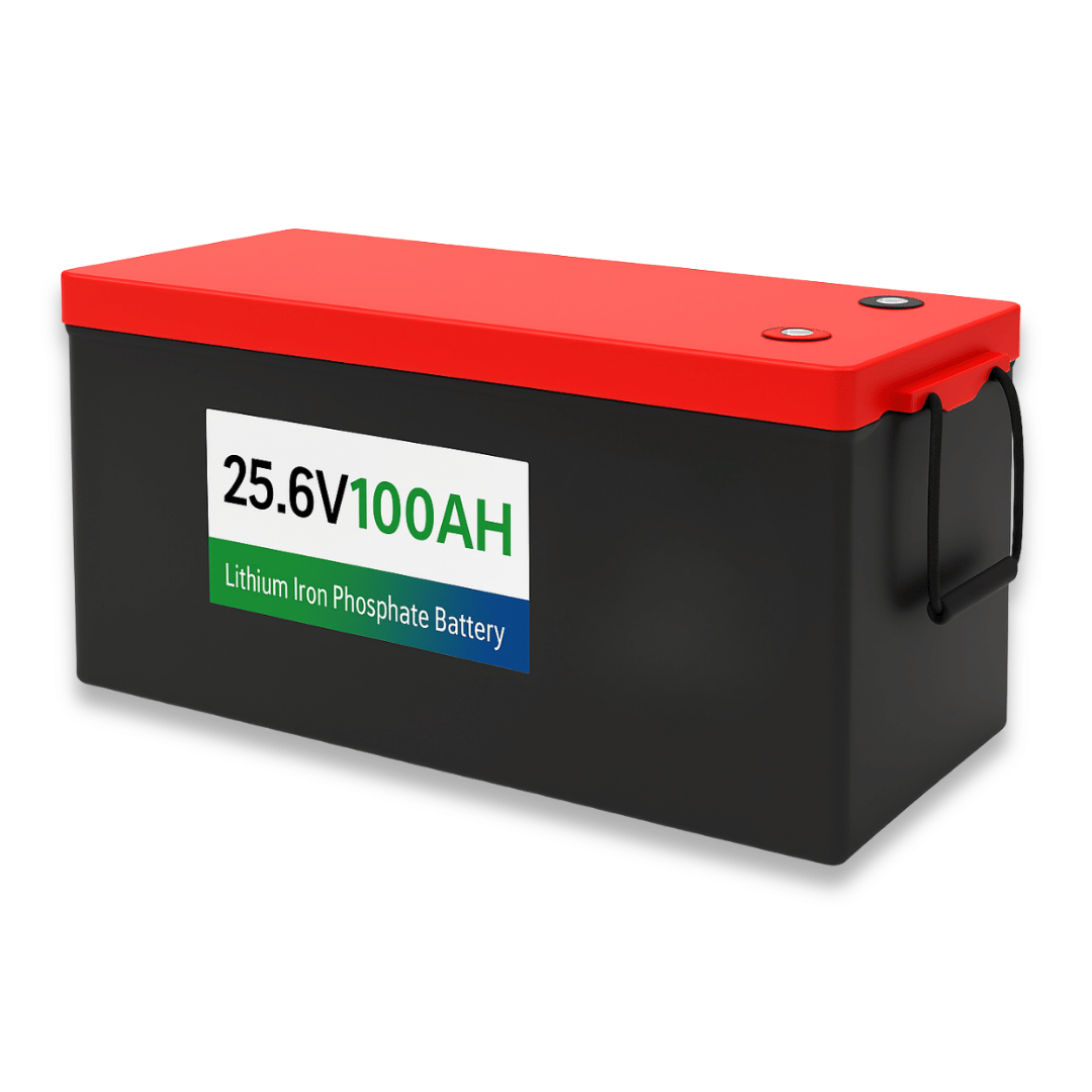 25.6V 100Ah High-Capacity LiFePO4 Lithium Battery – Bluetooth, 2560Wh | For Solar Banks, Telecom, Industrial Use | Digital Solution KSA